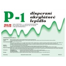 Disperzní akrylátové lepidlo P-1