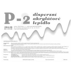 Disperzní akrylátové lepidlo P-2